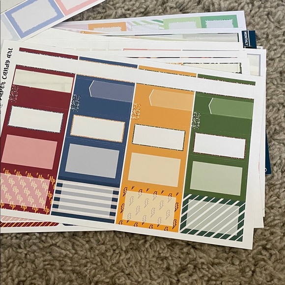 Colorful Planner Sticker Sheets - Picture 16 of 16